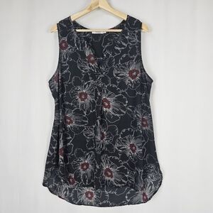 Ricki's Sleeveless V-Neck Blouse Size XL